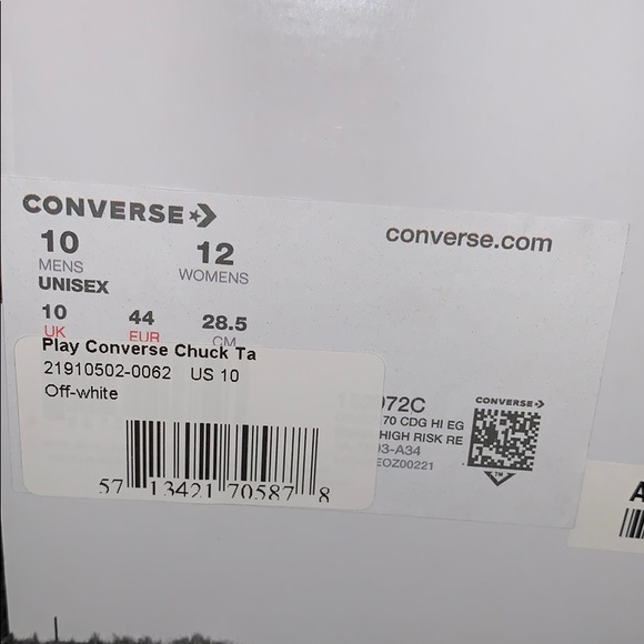 CDG high-top Converse - Picture 2 of 3